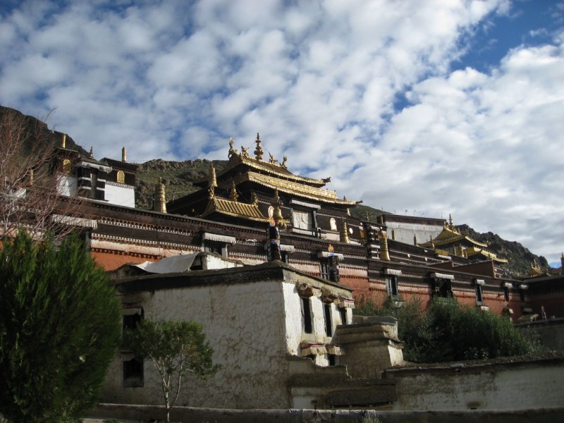 西藏扎什伦布寺图片(10张)