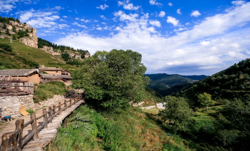 山西悬空村风景图片(13张)