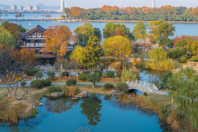 江苏南京玄武湖风景图片(11张)