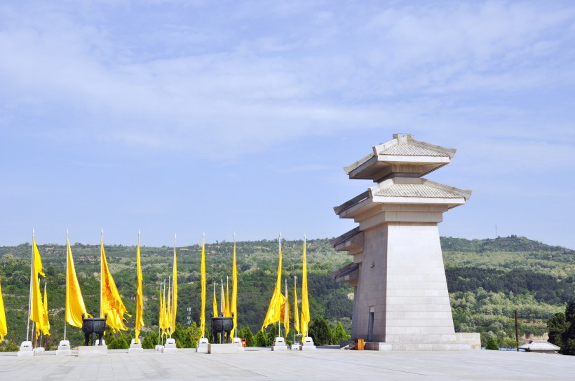 陕西延安轩辕庙风景图片(22张)