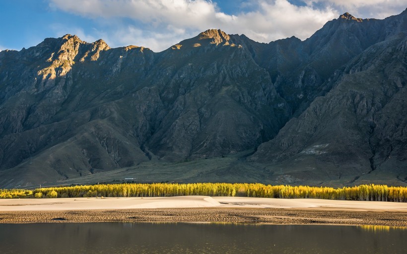 西藏林芝雅江风景图片(9张)