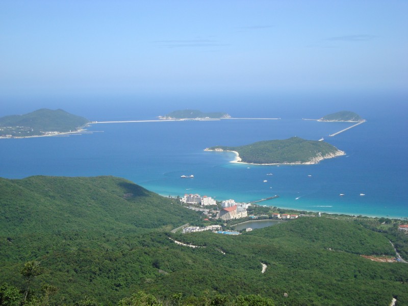 海南三亚亚龙湾风景图片(26张)