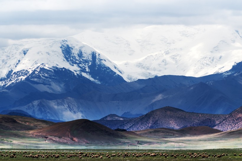 西藏羊卓雍湖风景图片(11张)