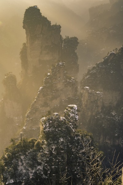 湖南杨家界风景图片(9张)