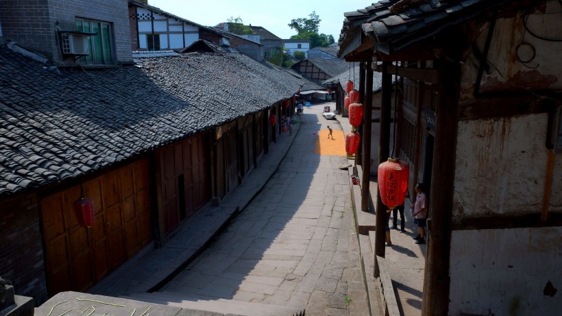 四川尧坝古镇风景图片(22张)