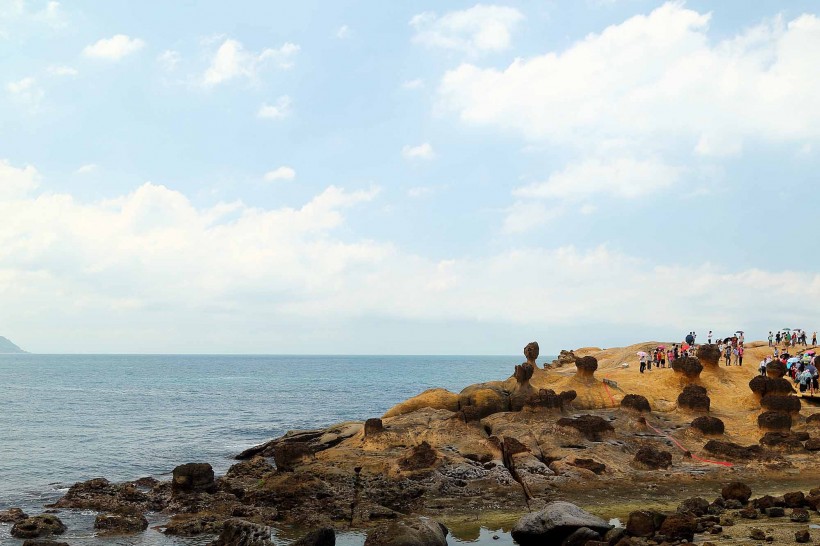 台湾野柳地质公园风景图片(11张)