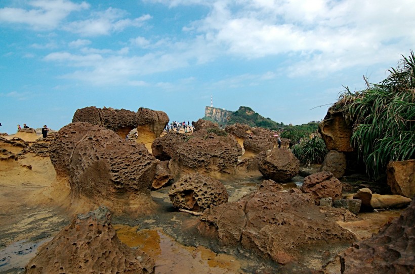 台湾野柳地质公园风景图片(11张)