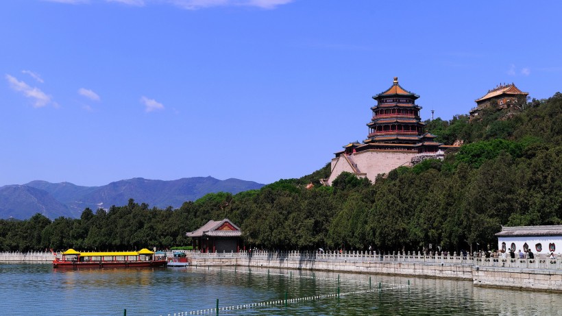 北京颐和园夏季风景图片(12张)