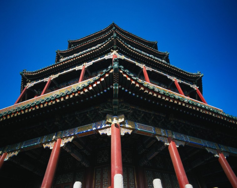 颐和园佛香阁图片(18张)