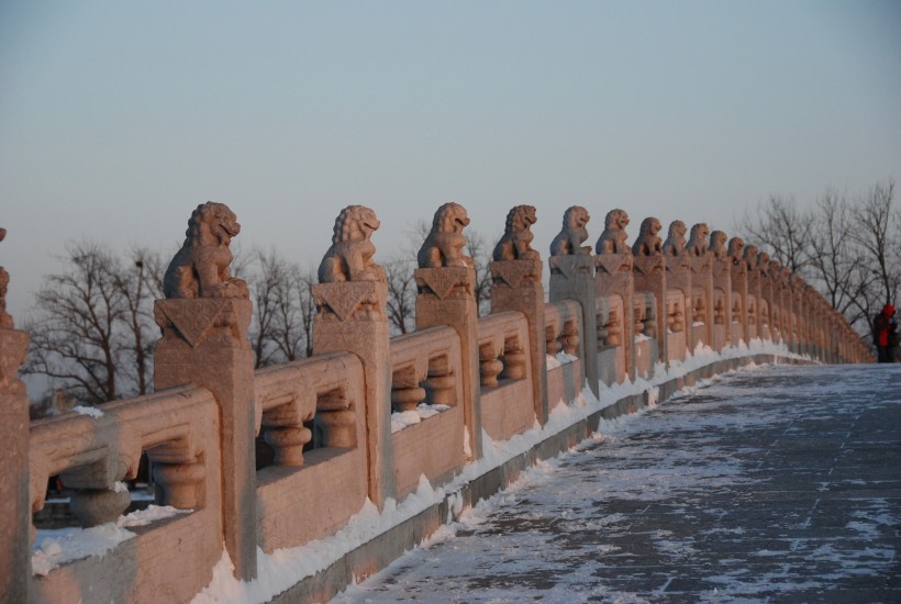 北京颐和园雪景图片(17张)