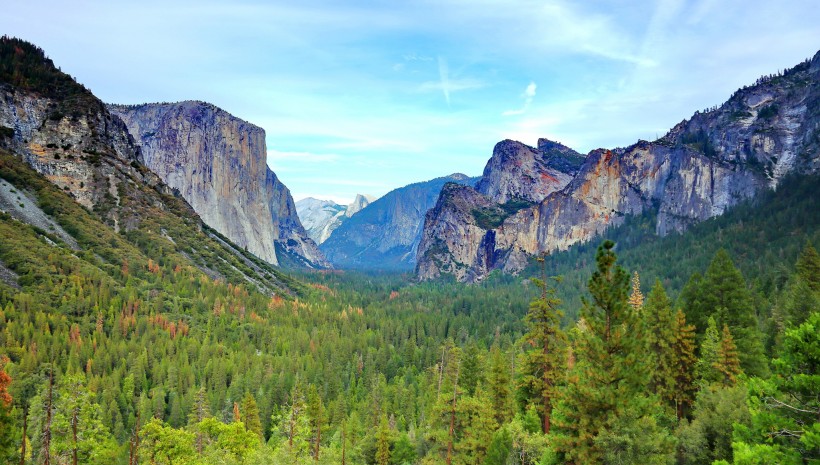 美国加州优山美地国家公园风景图片(12张)