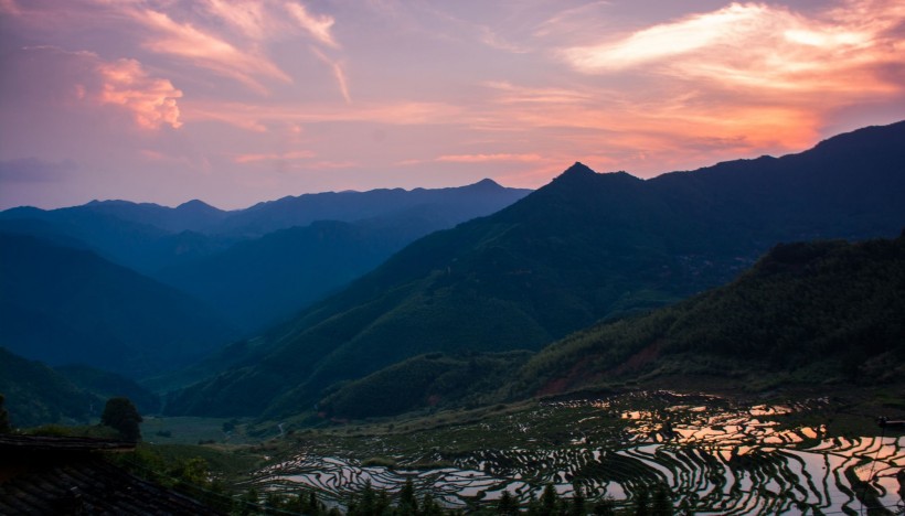 福建尤溪联合梯田风景图片(15张)