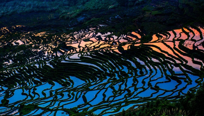 福建尤溪联合梯田风景图片(15张)