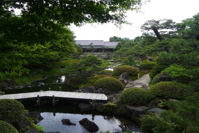 日本松江由志园风景图片(9张)