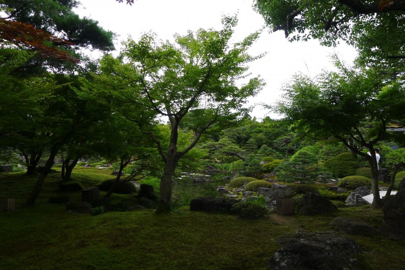 日本松江由志园风景图片(9张)