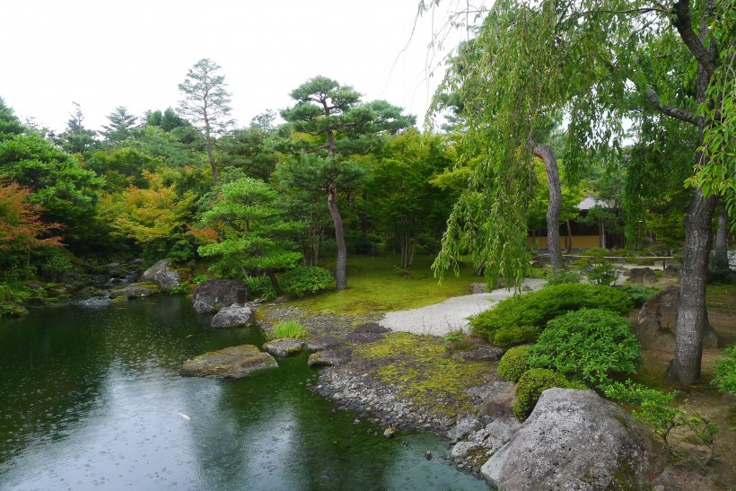 日本松江由志园风景图片(9张)