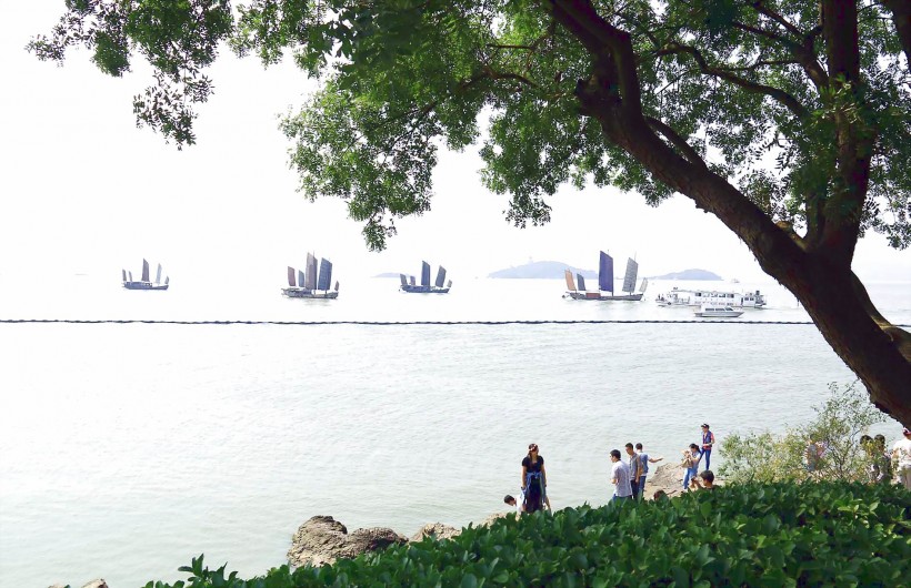 江苏无锡鼋头渚风景图片(26张)