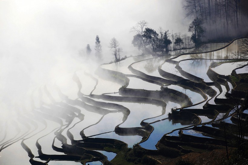 云南元阳梯田风景图片(27张)