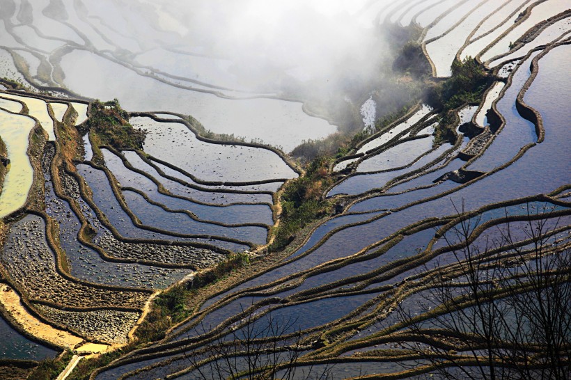 云南元阳梯田风景图片(27张)