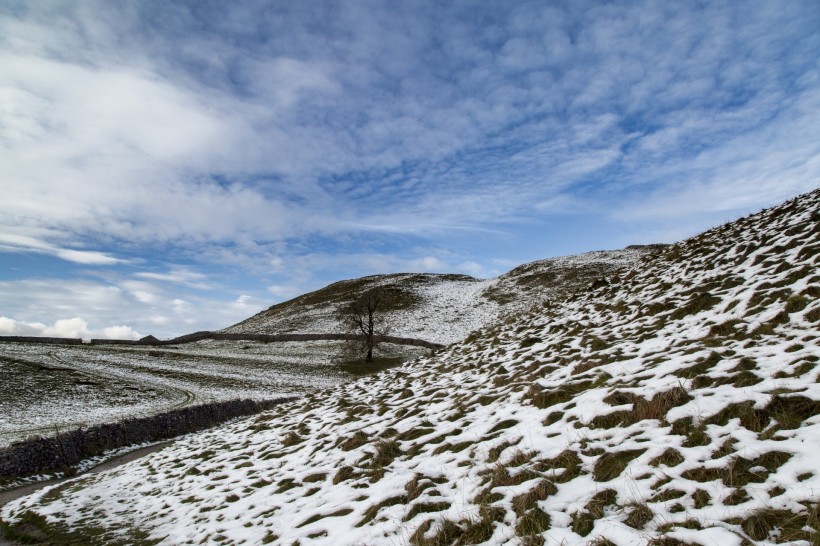 英格兰约克郡野外雪景图片(20张)
