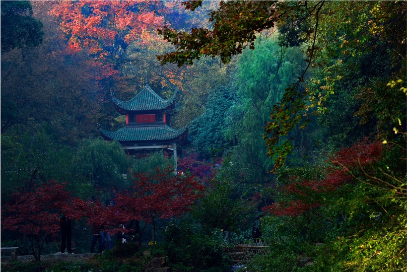 湖南长沙岳麓书院风景图片(10张)