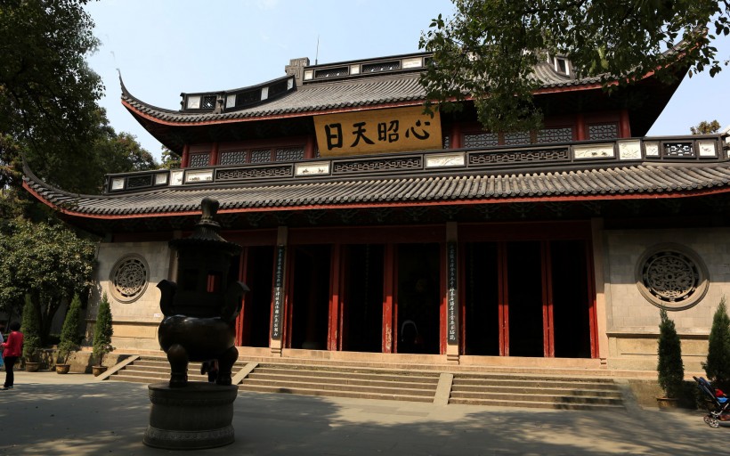 杭州岳王庙风景图片(12张)