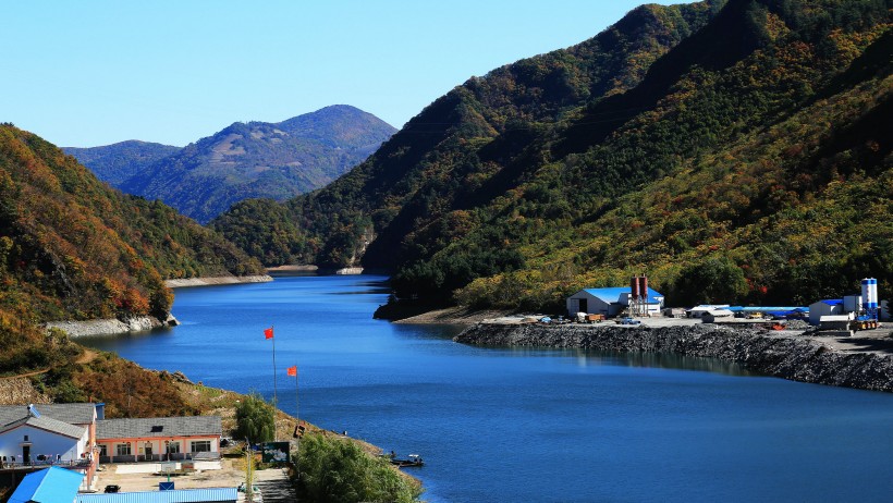 吉林云峰湖风景图片(8张)