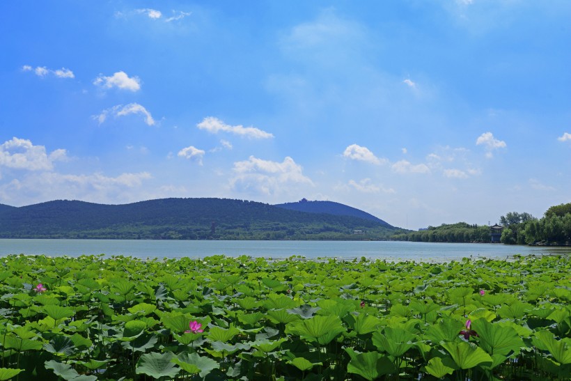 江苏徐州云龙湖风景图片(14张)