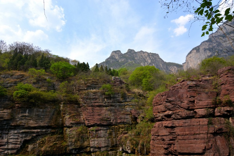 河南云台山红石峡风景图片(7张)
