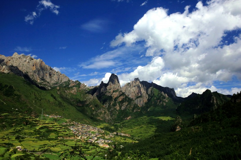 西藏扎尕那风景图片(9张)