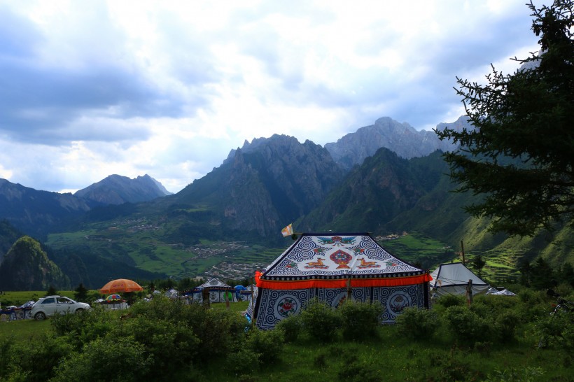 西藏扎尕那风景图片(17张)