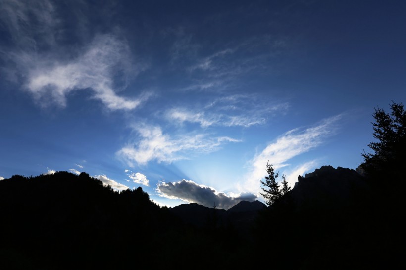 甘肃扎尕那山风景图片(13张)