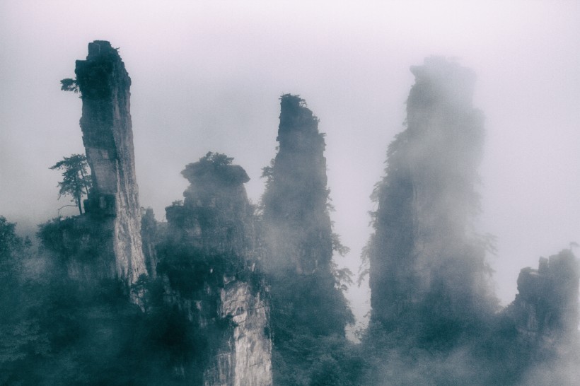 湖南张家界奇幻风景图片(11张)