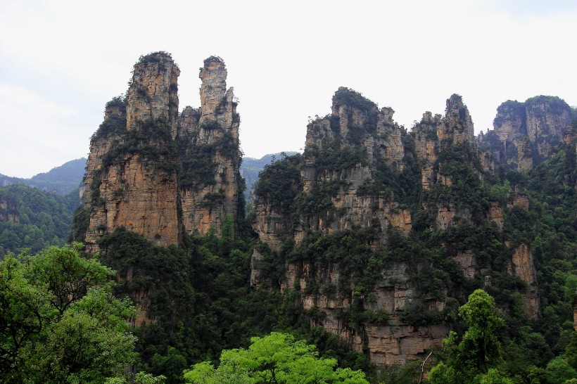 湖南张家界风景图片(16张)