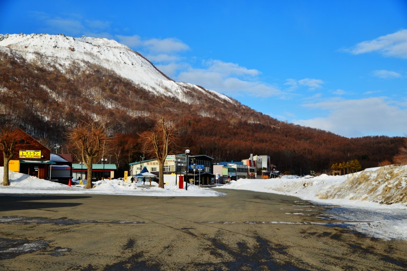 日本北海道昭和新山风景图片(6张)