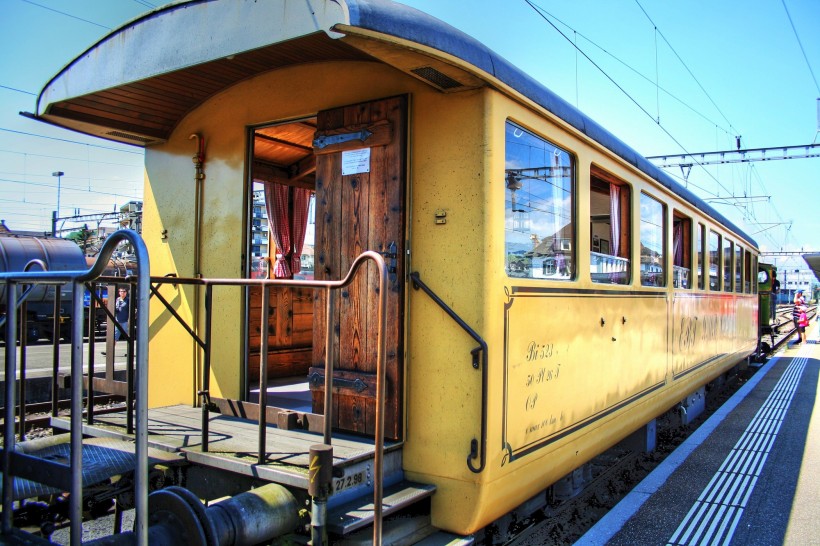 瑞士蒸汽火车公园风景图片(17张)