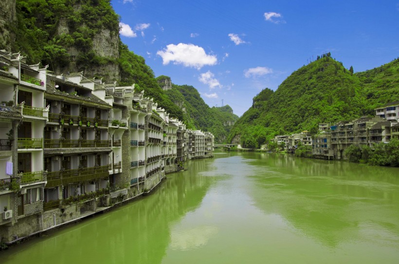 贵州镇远古城风景图片(8张)