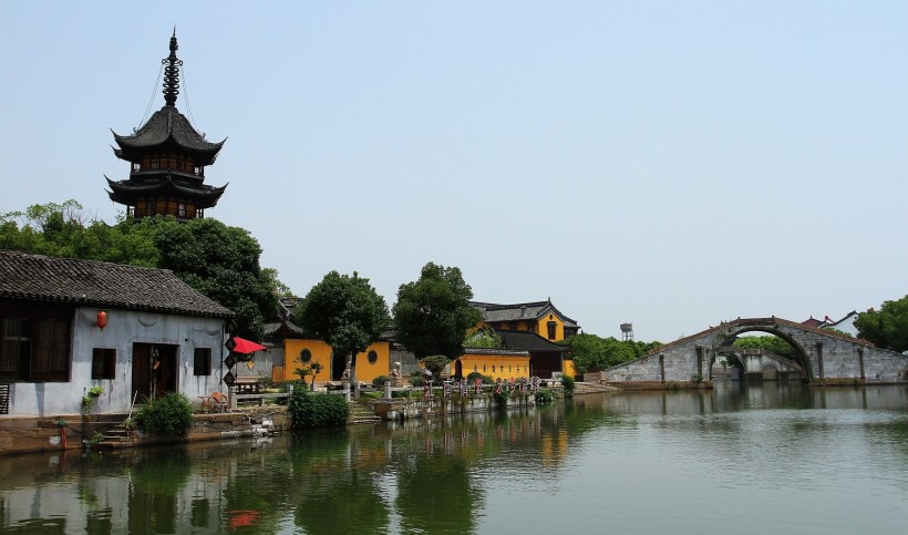 江苏震泽古镇风景图片(11张)