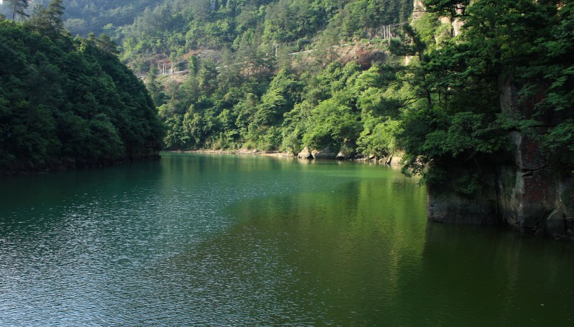 浙西大峡谷风景图片(11张)