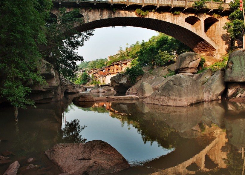 重庆中山古镇风景图片(15张)