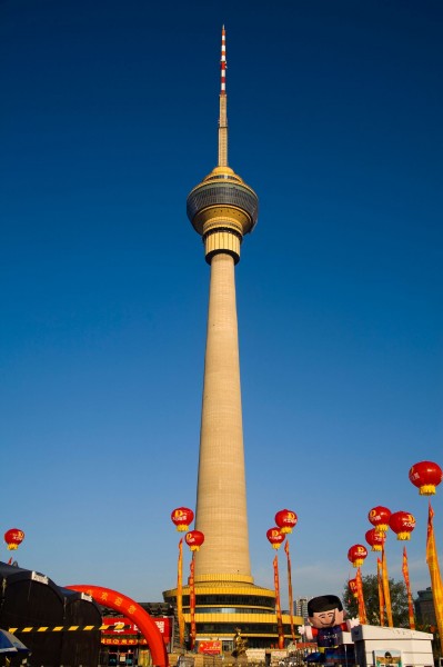 中央电视塔图片(10张)