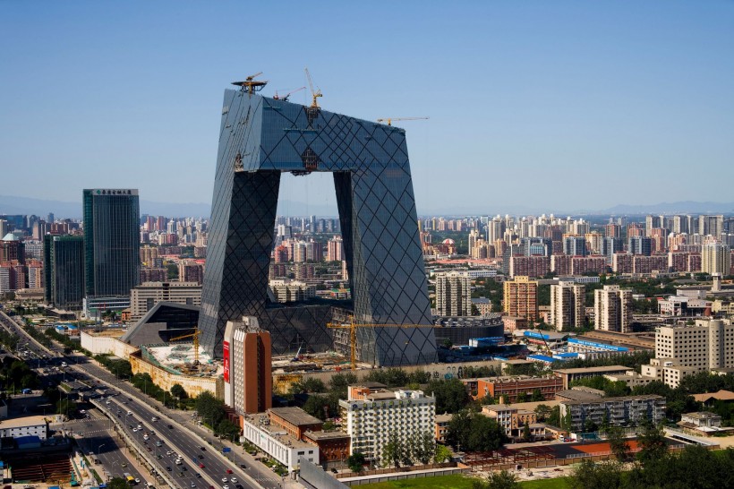 中央电视台建筑图片(34张)