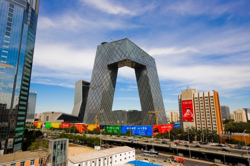 中央电视台建筑图片(34张)