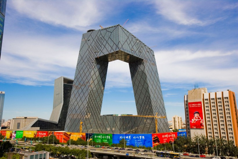 中央电视台建筑图片(34张)