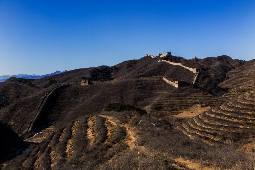 河北金山岭长城砖垛关风景图片(20张)