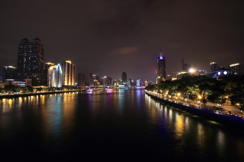 珠江夜景图片(12张)