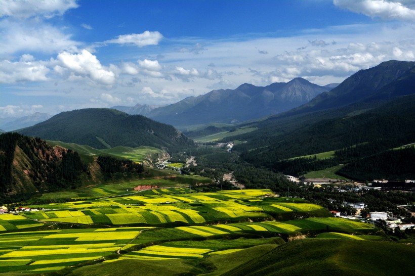 青海卓尔山风景图片(14张)