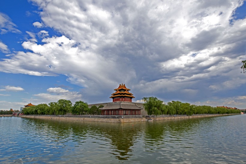 北京紫禁城角楼风景图片(12张)