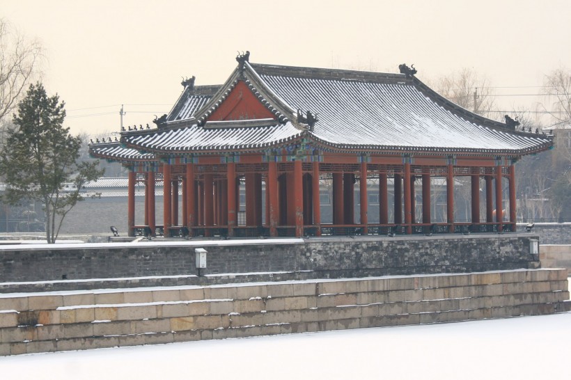 紫禁城雪景图片(9张)