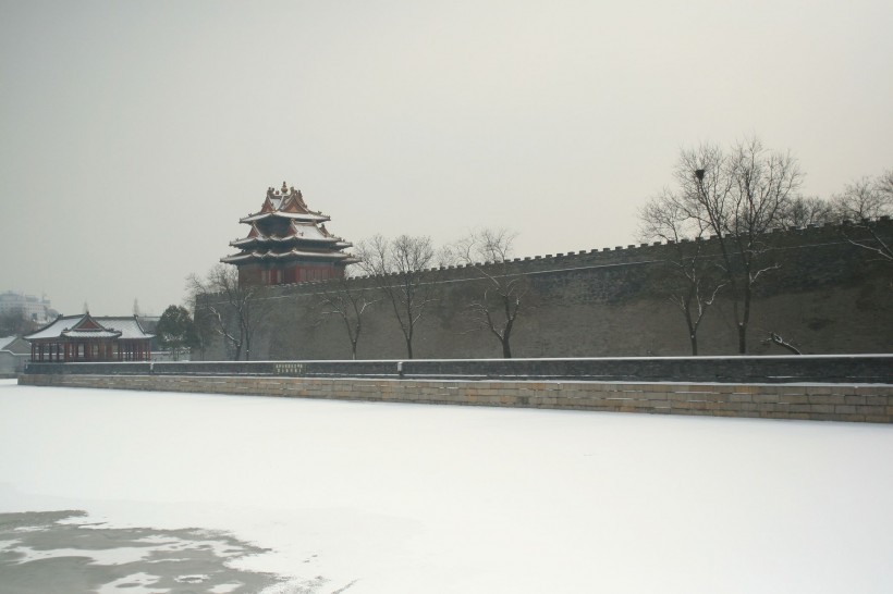 紫禁城雪景图片(9张)